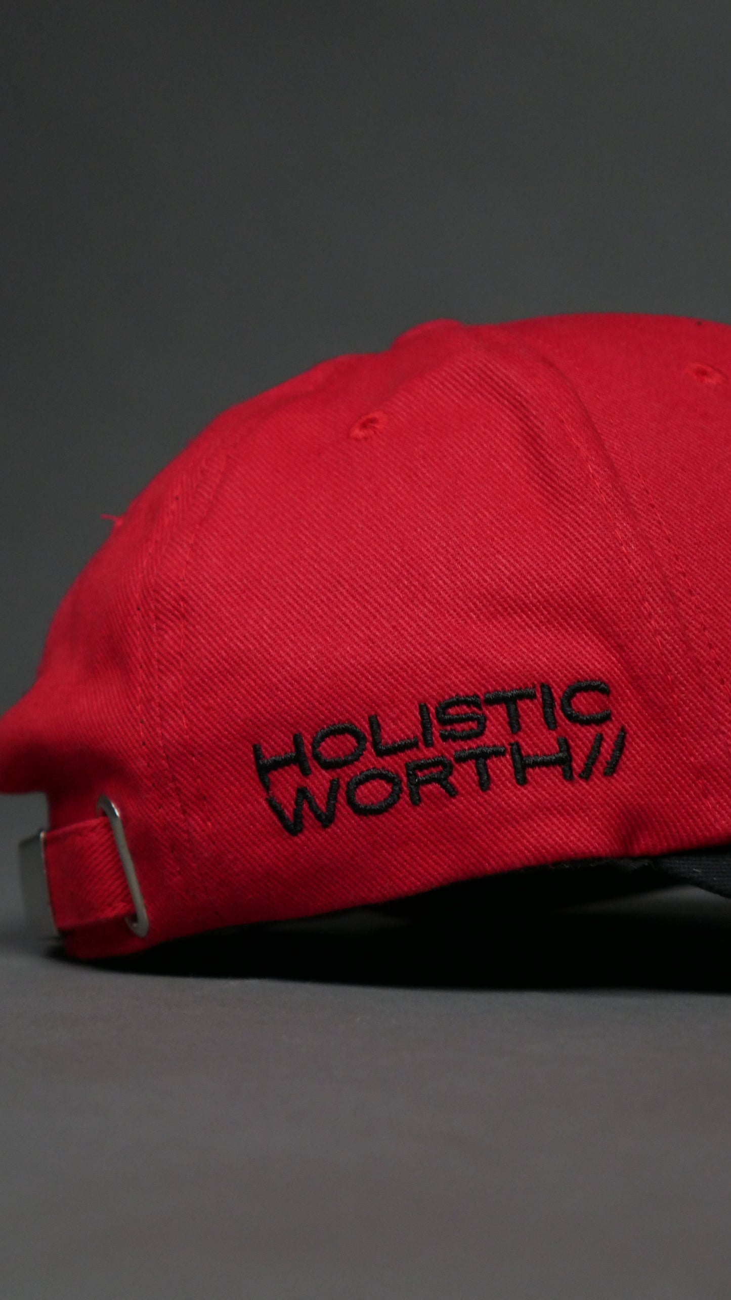 CAPS TO CULTURE BASEBALL CAP (RED-BLACK).