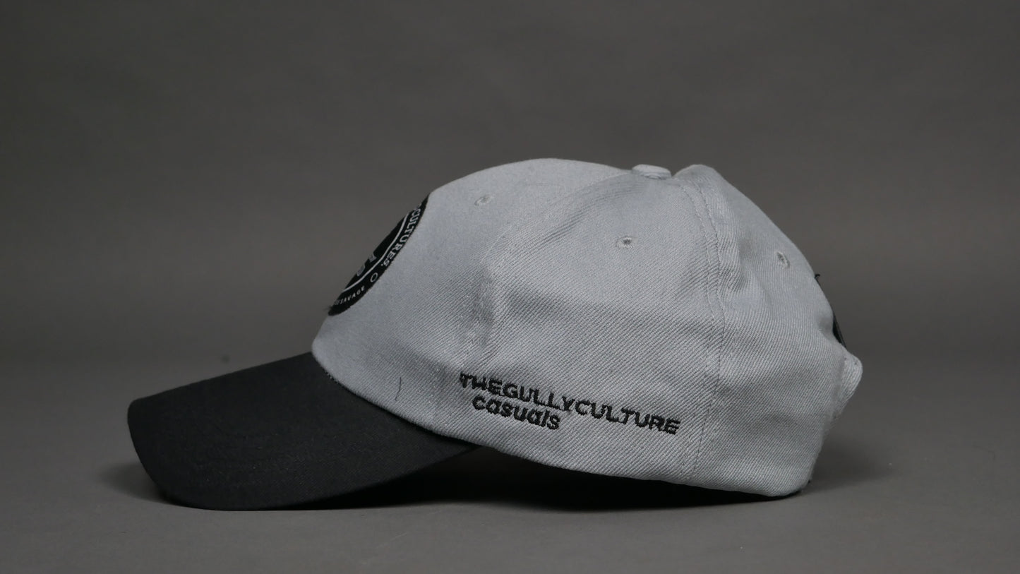 CAPS TO CULTURE BASEBALL CAP (GREY-BLACK)